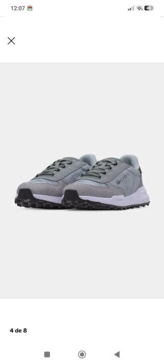 Zapatillas Lacoste Elite Grises