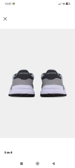 Zapatillas Lacoste Elite Grises