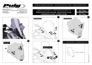 Cupula parabrisas carenabris RACING 4082