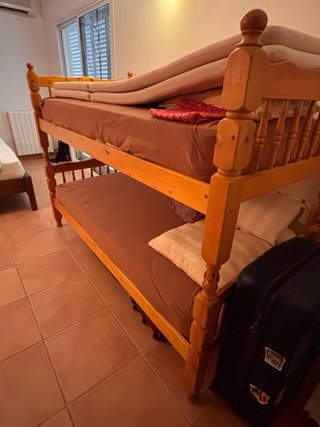 2 Camas Individuales Madera