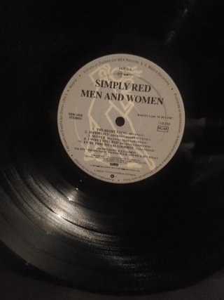 Vinilo Simply Red Men and Women, 1 edición España