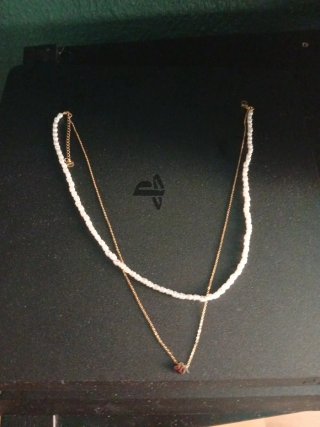 Collar plata con dijes (estrella, sol, serpiente)