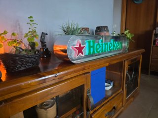 Letrero Luminoso Heineken Vintage 80s/90s
