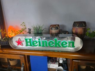 Letrero Luminoso Heineken Vintage 80s/90s
