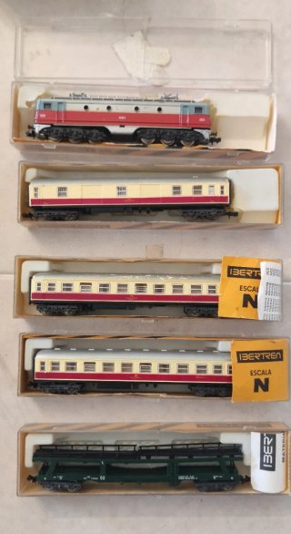 Maqueta Tren Ibertrén N Ref. 801