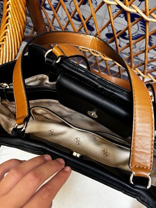 Bolso Guess Marrón Chocolate Grande
