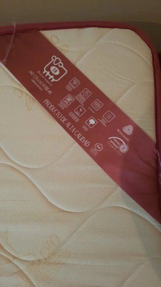 Cama articulada con colchón ortopédico