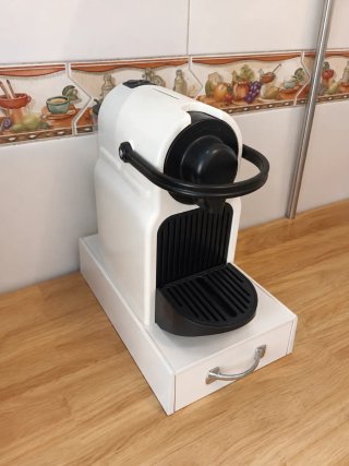 Cafetera Nespresso Krups Blanca