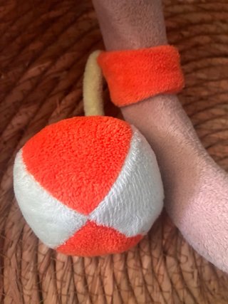 Juego carrito bebé con peluche y sonajero