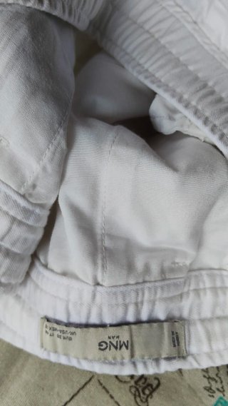 Pantalón Mango Algodón Talla 38 Hombre
