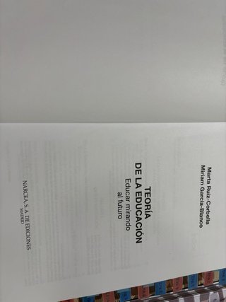 Libro de pedagogia  Teoria de la Educacion  E