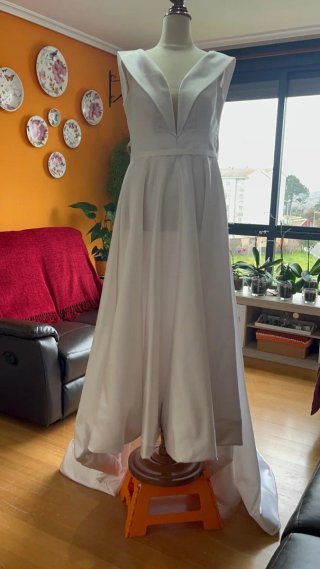 Vestido Novia Talla M/L Ajustable