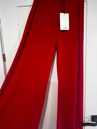 Pantalón fluido rojo nuevo
