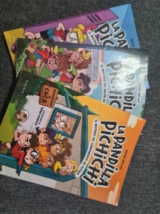 Lote libros la pandilla pichichi