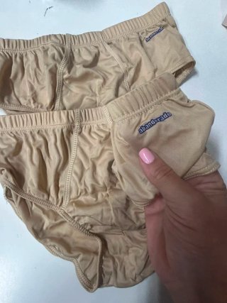 2 Slips Abanderado Vintage Beige