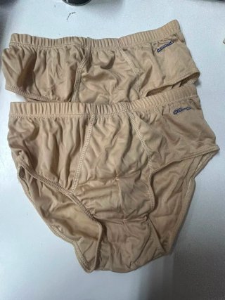 2 Slips Abanderado Vintage Beige