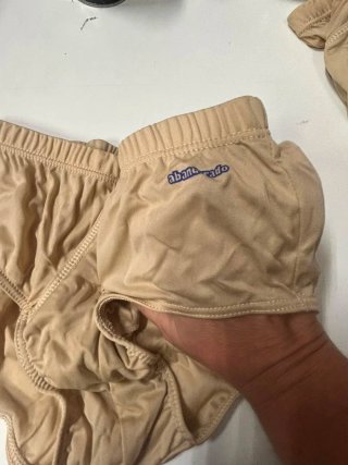 2 Slips Abanderado Vintage Beige