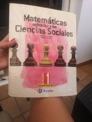Libro de Matematicas Aplicadas a las ciencias soci