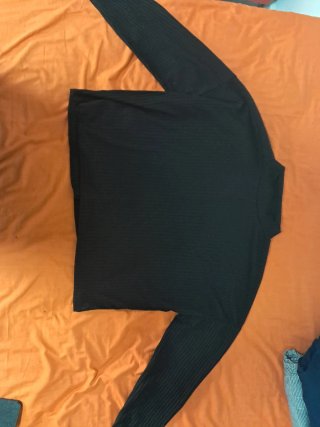 Jersey Stradivarius Negro Talla L
