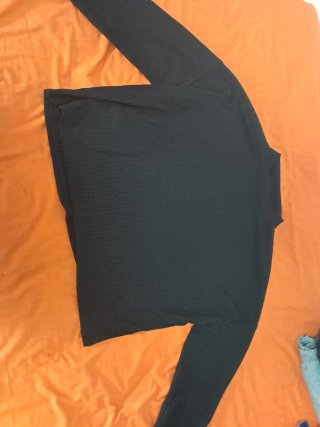Jersey Stradivarius Negro Talla L