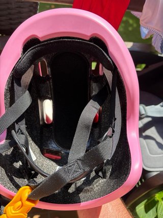 Casco Ciclismo Play 500 Niños Rosa 47-55 cm