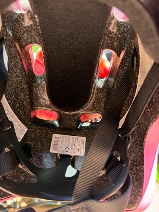 Casco Ciclismo Play 500 Niños Rosa 47-55 cm