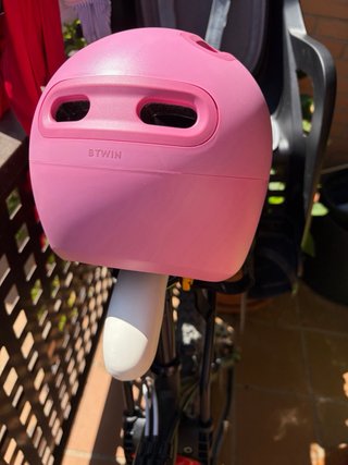 Casco Ciclismo Play 500 Niños Rosa 47-55 cm