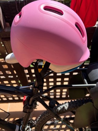 Casco Ciclismo Play 500 Niños Rosa 47-55 cm