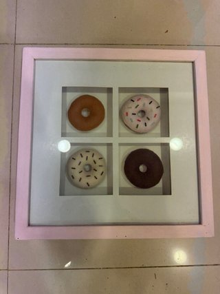 Cuadros Decorativos Donuts Fieltro