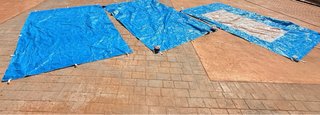 Laterales Carpa 1.92 x 2,88 m. Set 3 piezas