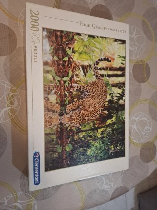 Puzzle 2000 Piezas Leopardo Clementoni