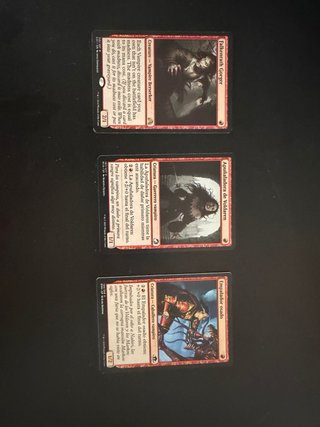 Lote de 113 cartas Magic: Vampiros