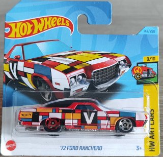Hot Wheels '72 Ford Ranchero HW Art Cars