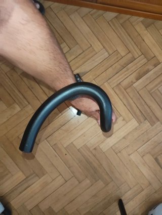 Manillar Gravel Aluminio Negro