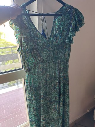Abito boho-chic paisley S/M