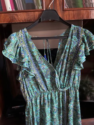 Abito boho-chic paisley S/M
