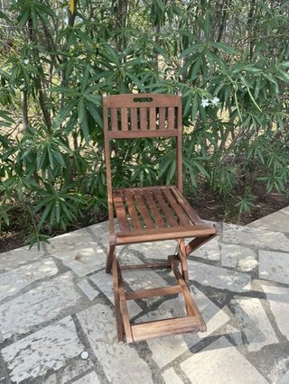 Taburete de bar de madera Sunfun