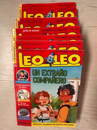 Revistas Leo Leo 2022/2023 - 8 revistas