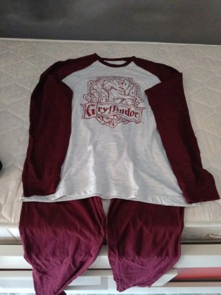 Pijama Gryffindor Hombre Talla L
