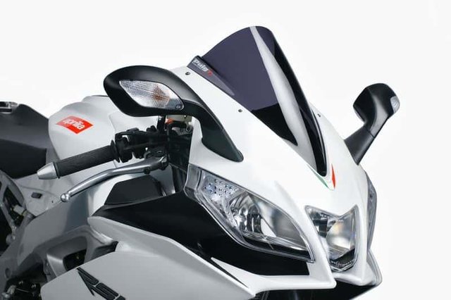 Cúpula Racing de doble altura para moto 9D2E