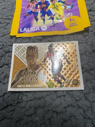 Cromo Nico Williams Extra Sticker LaLiga26-27