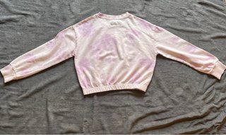 Sudadera corta tie-dye OVS