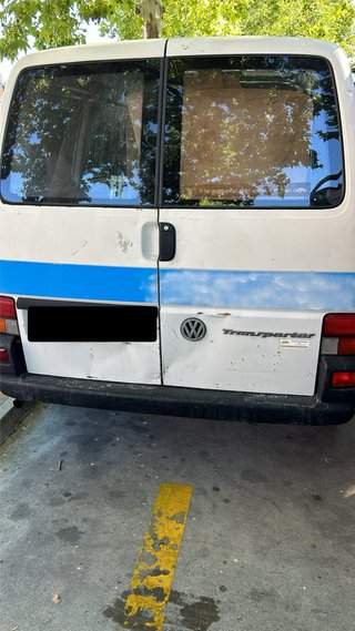 Furgoneta Volkswagen transporte año 92 motor 2.4