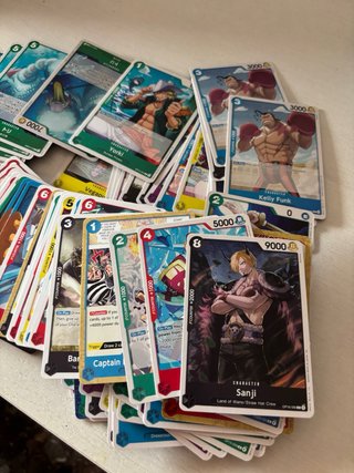 Lote 100 Cartas One Piece