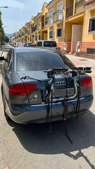 Portabicicletas para maletero
