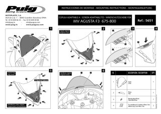 Cúpula Parabrisas Paramanos Accesorio pa 7678