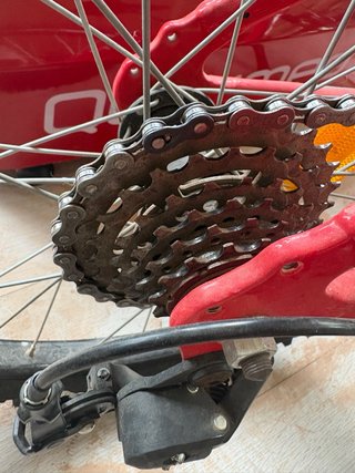 Bicicleta Rockrider 900ST 20” Roja