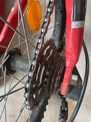 Bicicleta Rockrider 900ST 20” Roja