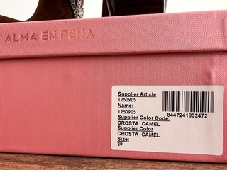 Botines Alma en Pena Piel Marrones T.39