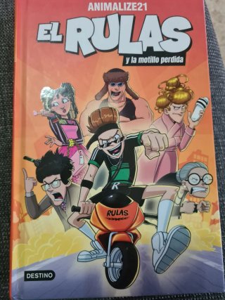 Libro "El rulas" y la motillo perdida